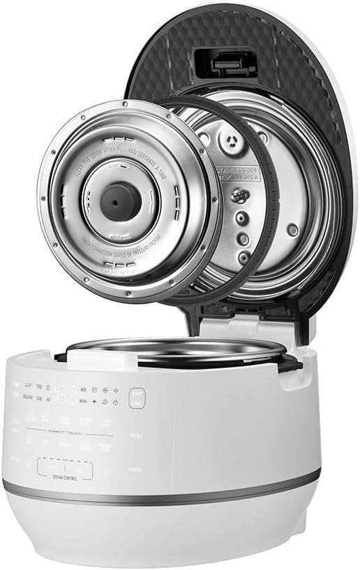 Detalle 2 de Cuchen IH Pressure Rice Cooker 6 Cup - Ultra High-Pressure (2.1 Bar) for Multi-Grain & White Rice