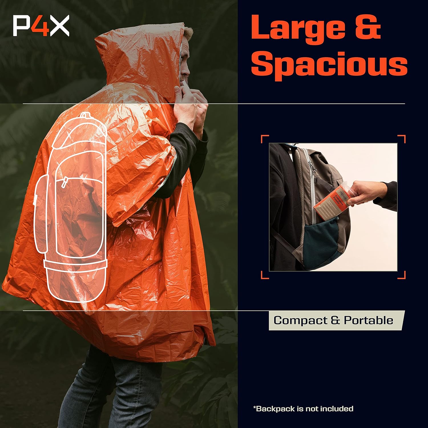 Thumbnail 6 de PREPARED4X Emergency Mylar Blanket 90% 🏕