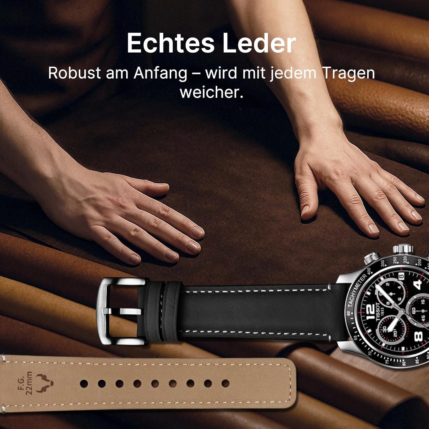Thumbnail 2 de Fullmosa 22mm Uhrenarmband mit Schnellverschluss – kompatibel mit Samsung Gear S3, Garmin Venu 3/2, Vivoactive 4 und Huawei/Weitere 46mm Modelle