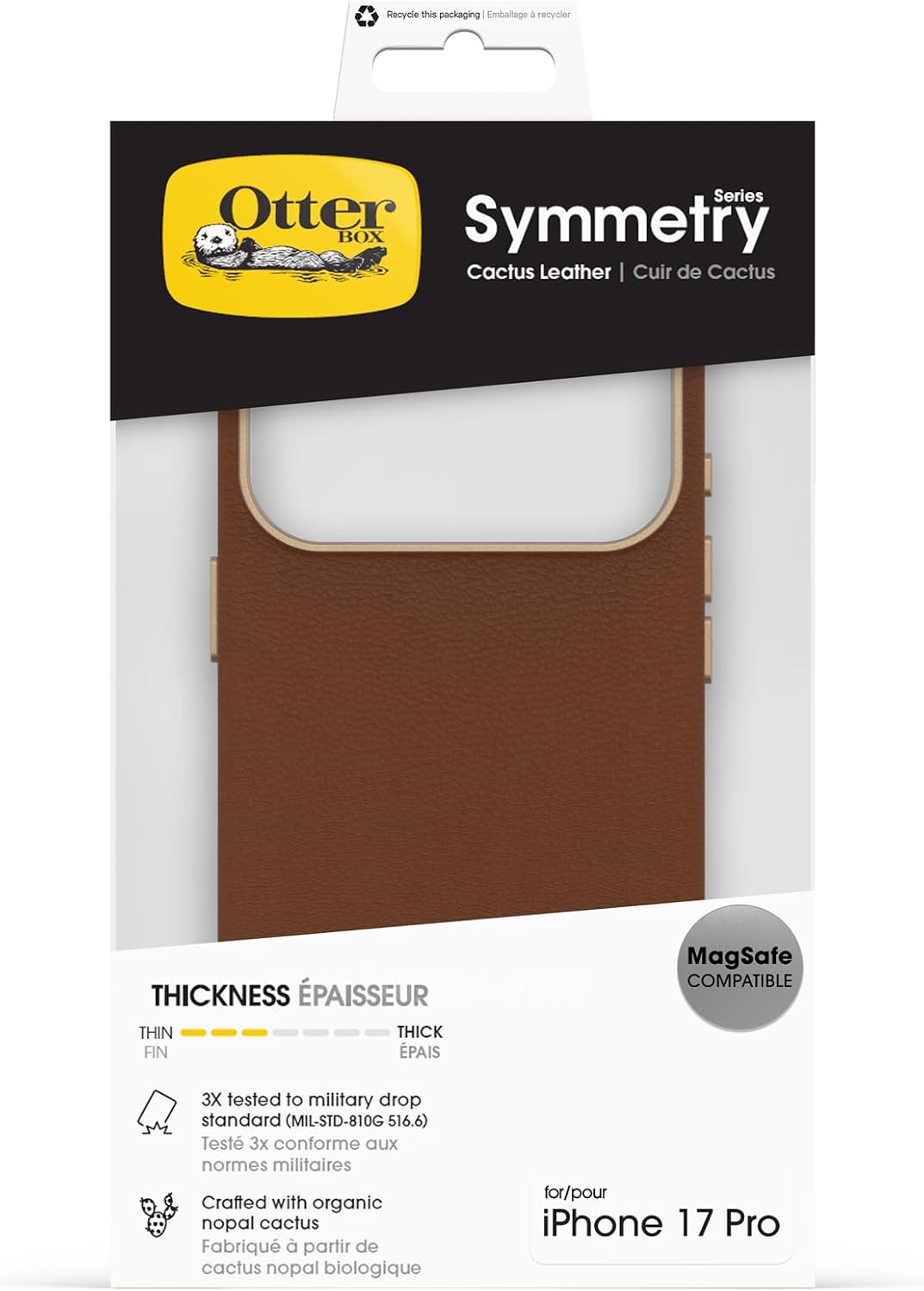 Thumbnail 4 de OtterBox Symmetry Cactus Leather MagSafe iPhone 17 Pro