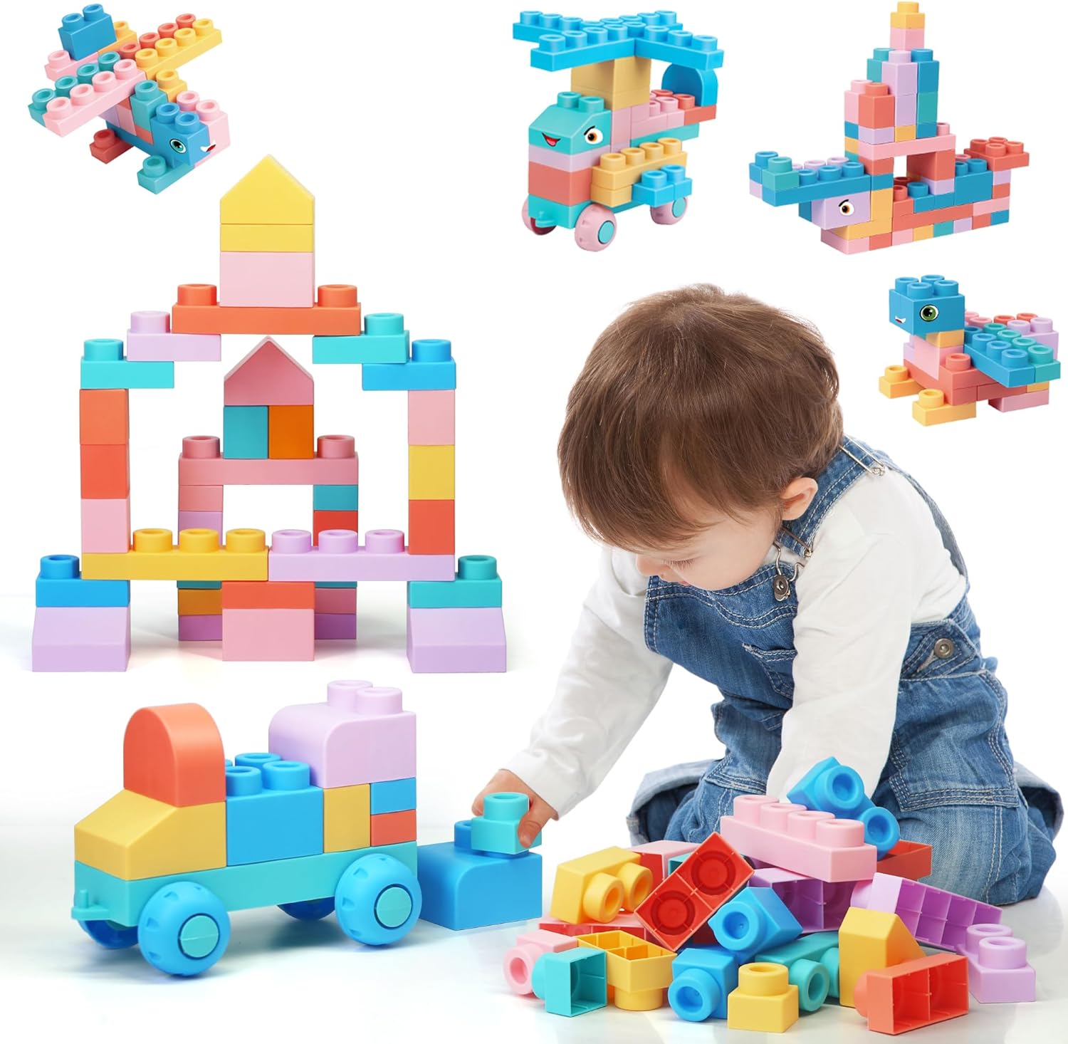 Thumbnail 5 de Top STEM 78-Piece Soft Building Blocks for Toddlers 🧩
