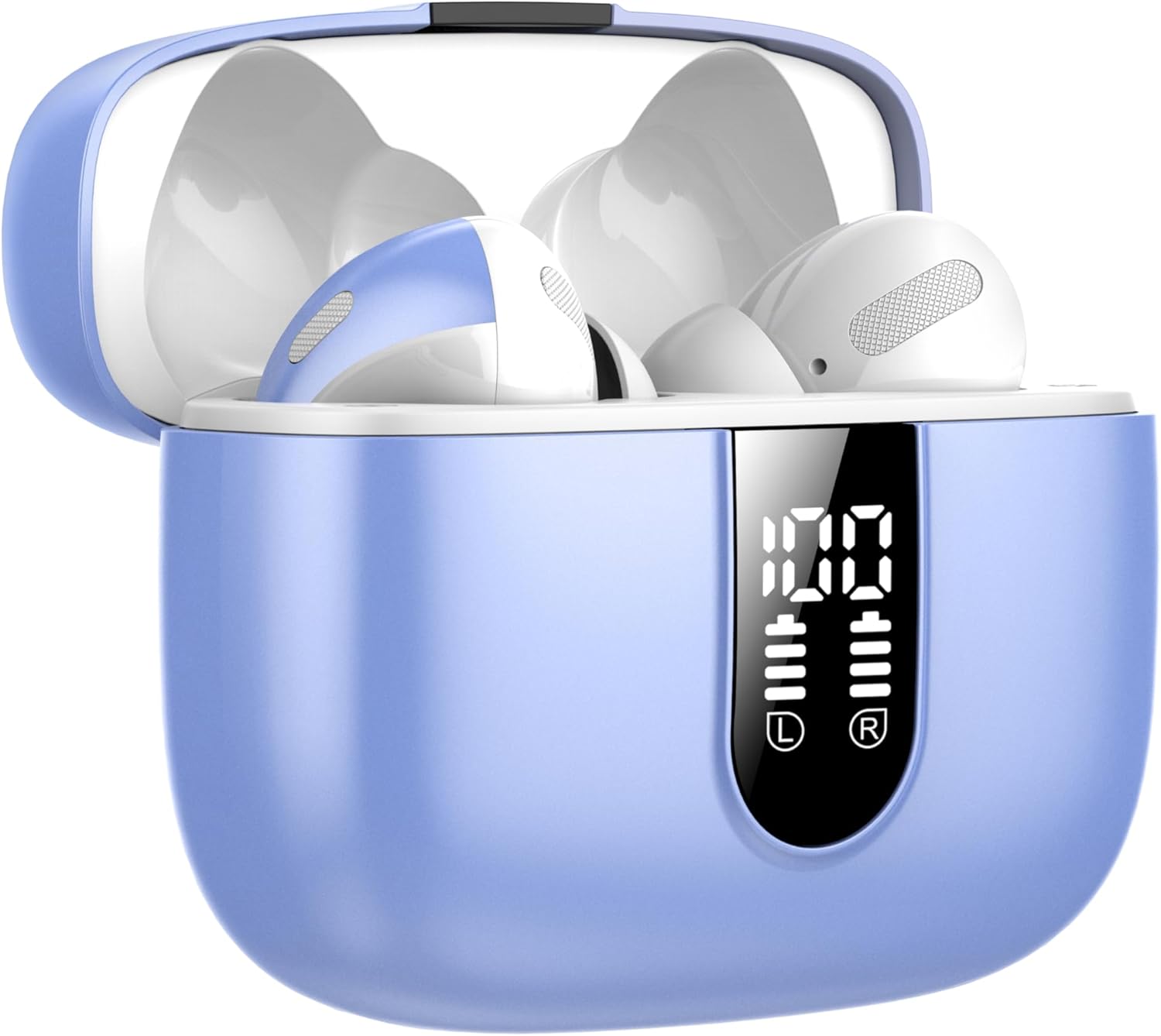 Thumbnail 6 de Wireless Earbuds (Bluetooth 5.3) with Bass Boost, 50H Playtime & IPX7 Jade White