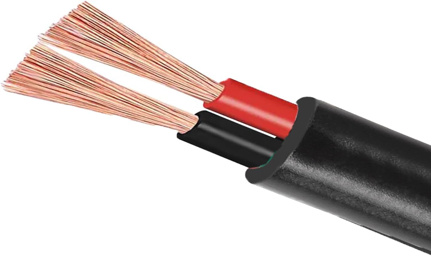 Detalle de Aelmiyw 001 autokabel, 2-aderig, 0,5 mm², 10 m, koper en PVC