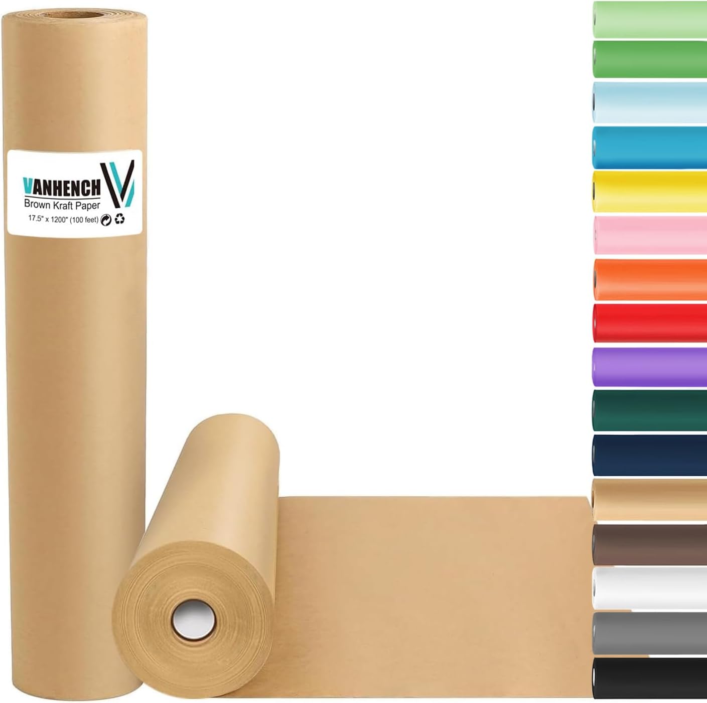 Detalle de Vanhench Kraft Paper Roll 100 Feet