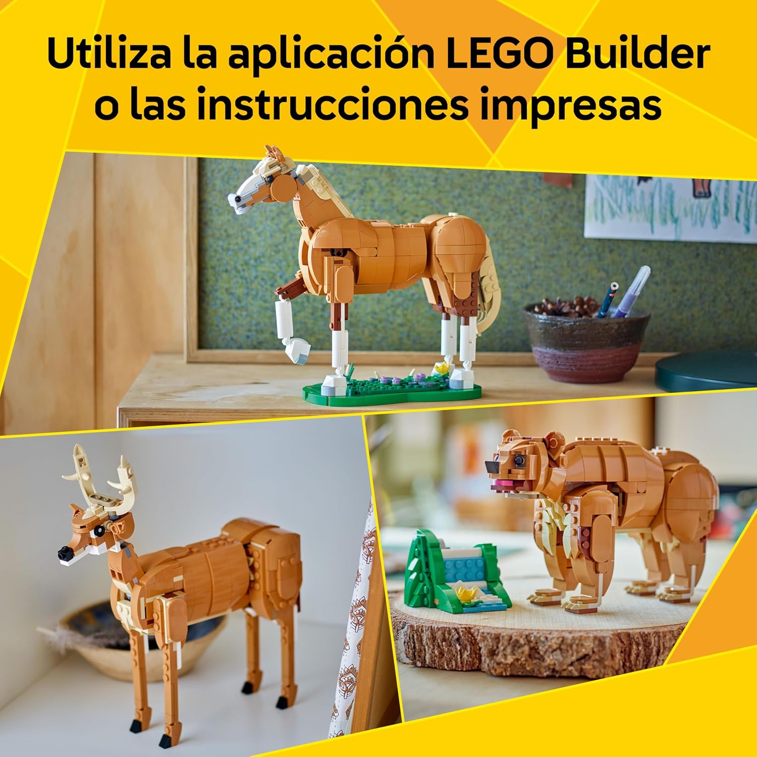 Thumbnail 5 de LEGO Creator 31166 Caballo Noble 3en1
