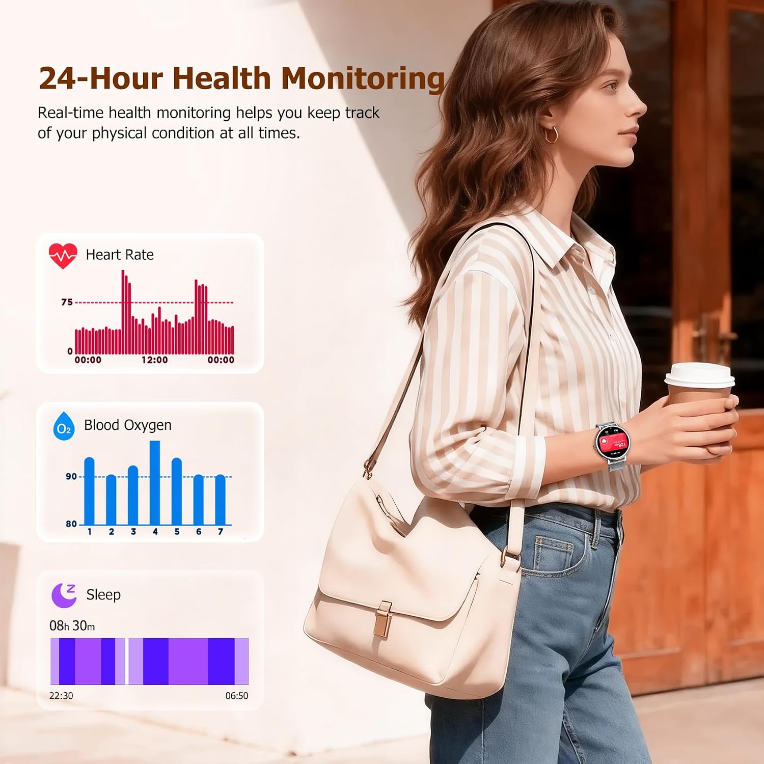 Detalle 2 de Smart Watch for Women with 1.26" HD Display and 100+ Sports Modes