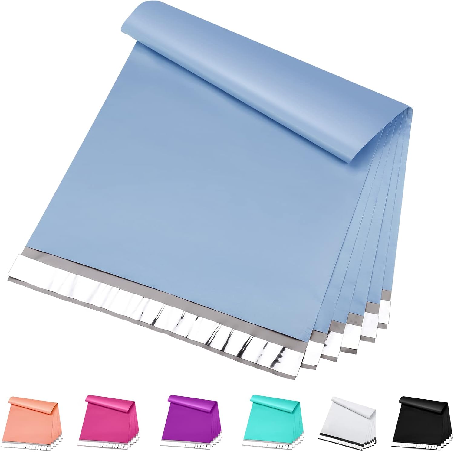 Detalle de METRONIC 24 x 24-Inch Poly Mailers, 50-Pack, Self-Seal Shipping Bags
