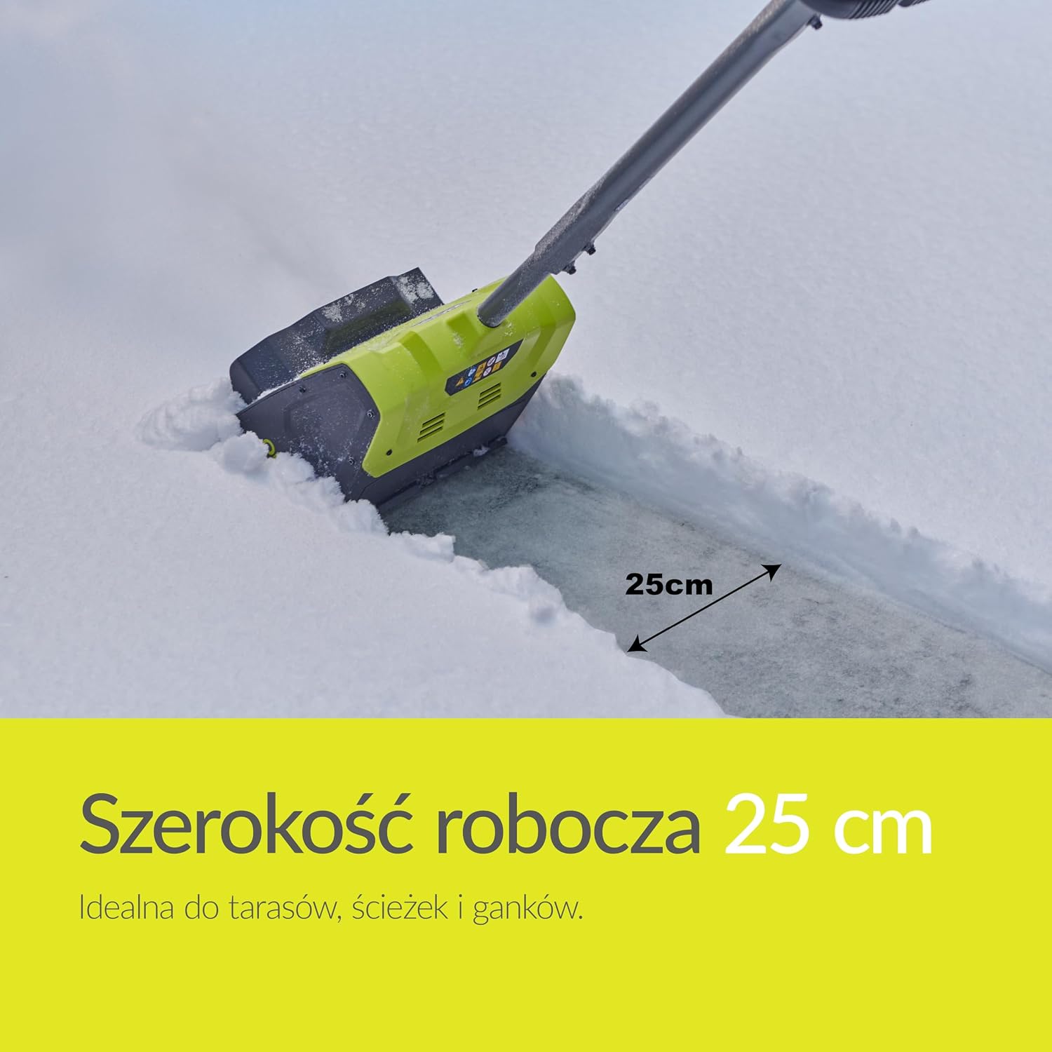 Thumbnail 6 de Ryobi Ry18St25A-0 – akumulatorowa odśnieżarka 18 V, szerokość robocza 25 cm