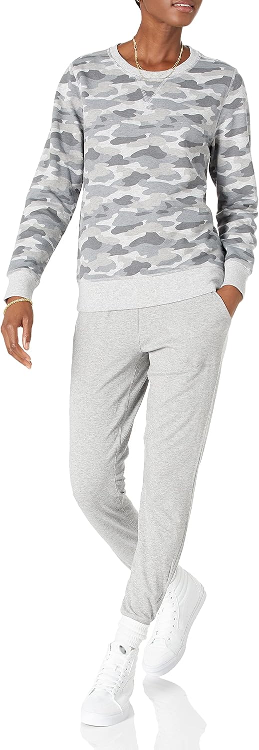 Thumbnail 3 de Amazon Essentials Damen Fleece-Sweatshirt zum Überziehen mit Rundhalsausschnitt (French Terry, in Übergröße erhältlich)