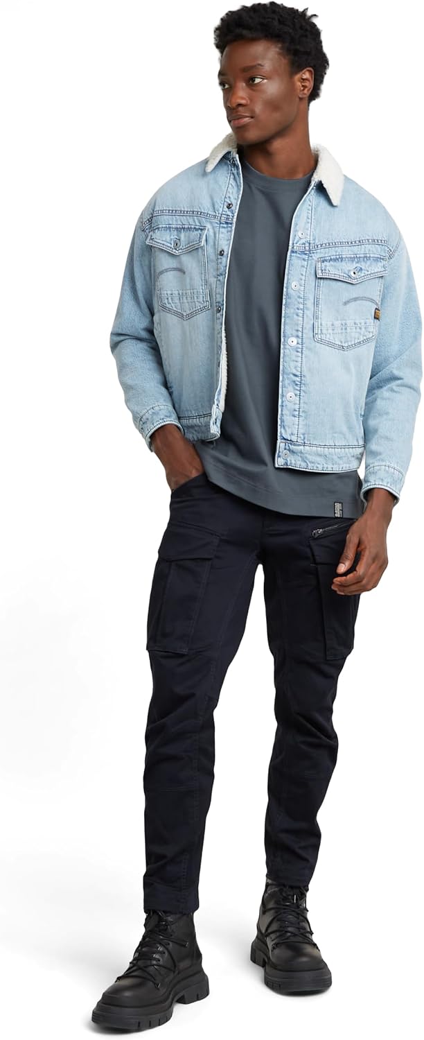 Detalle de G-Star Rovic Zip 3D Regular Tapered Pants para Hombre