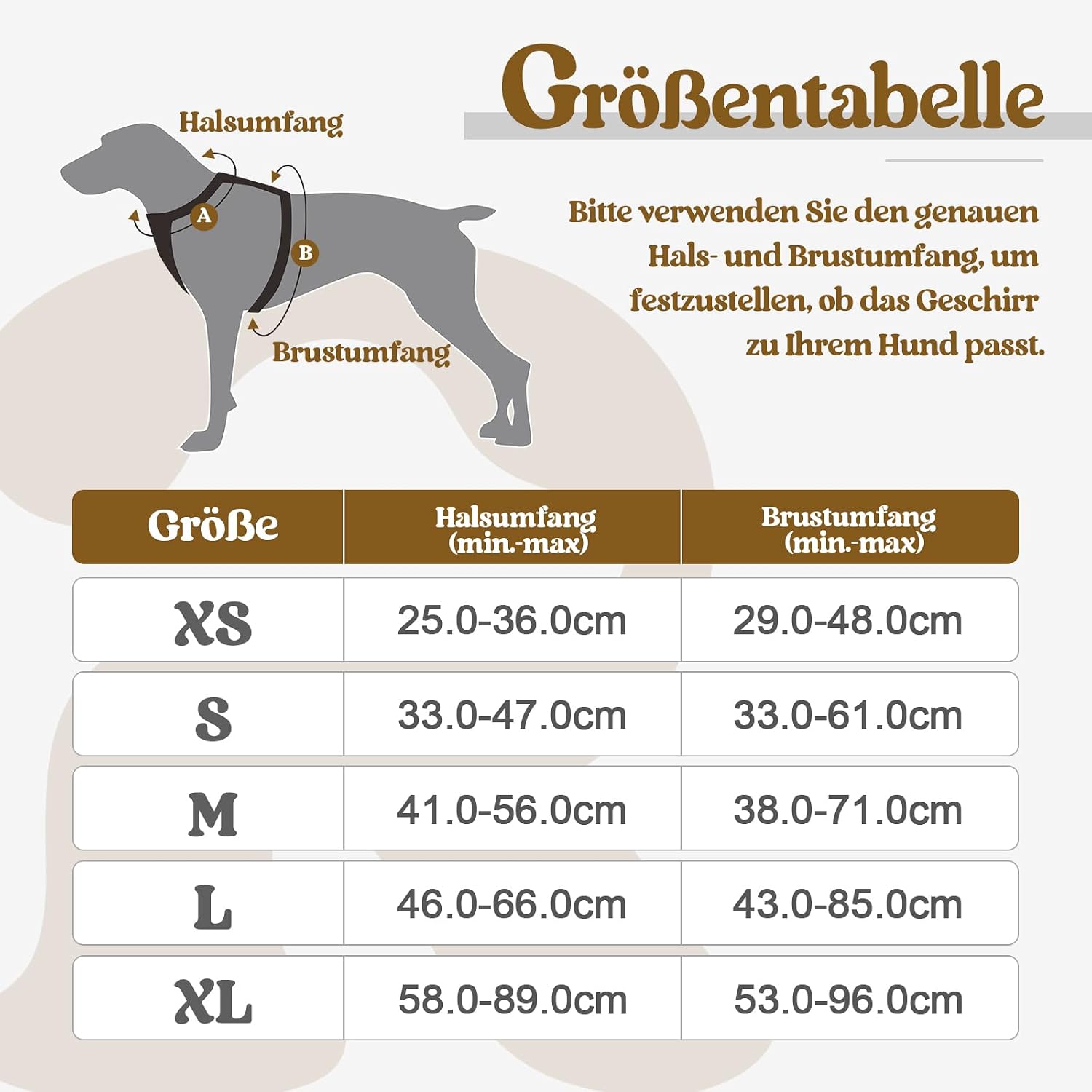 Detalle 2 de rabbitgoo Hundegeschirr S Anti Zug