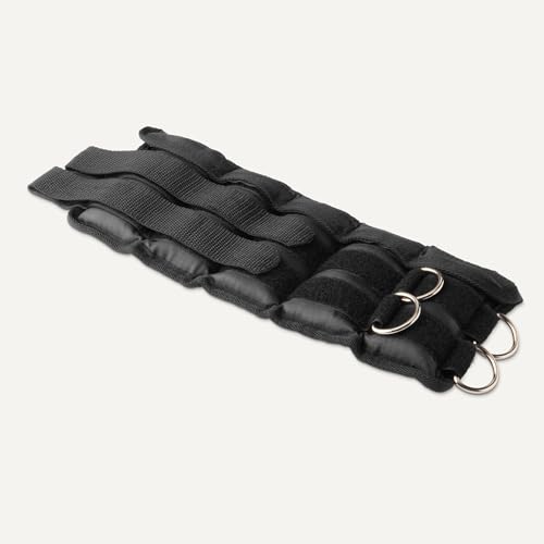 Detalle 1 de Amazon Basics Pesas ajustables para tobillo y muñeca (2x 1,13 kg) – para entrenamientos de fuerza y condicionamiento