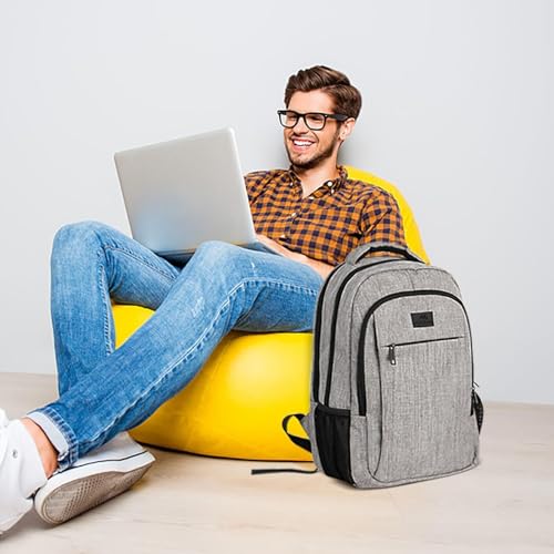 Thumbnail 8 de MATEIN Mochila Portátil 15.6" Hombre Gris – gran capacidad y seguridad para viaje y trabajo
