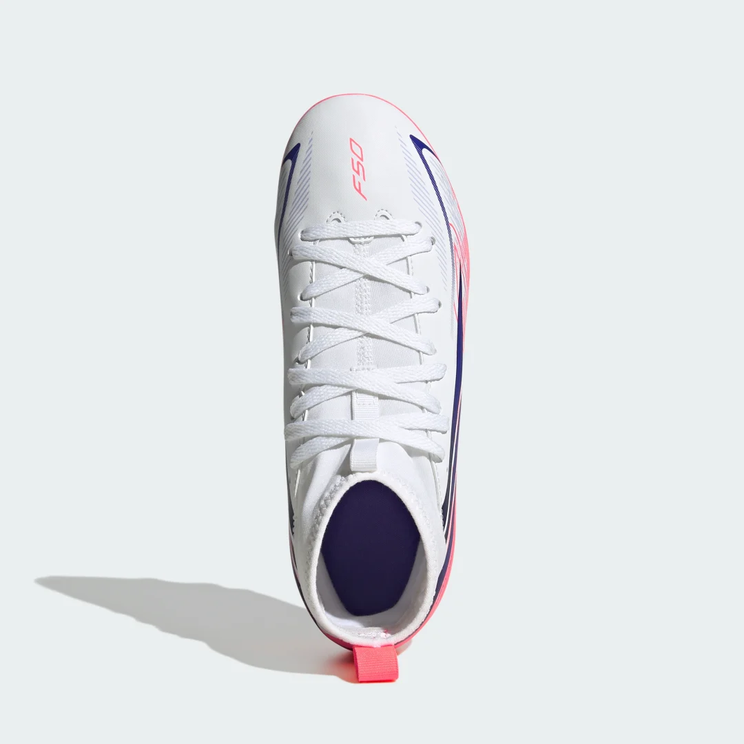 Thumbnail 2 de Bota de fútbol Adidas F50 Hyperfast Club Mid para césped natural seco y multiterreno