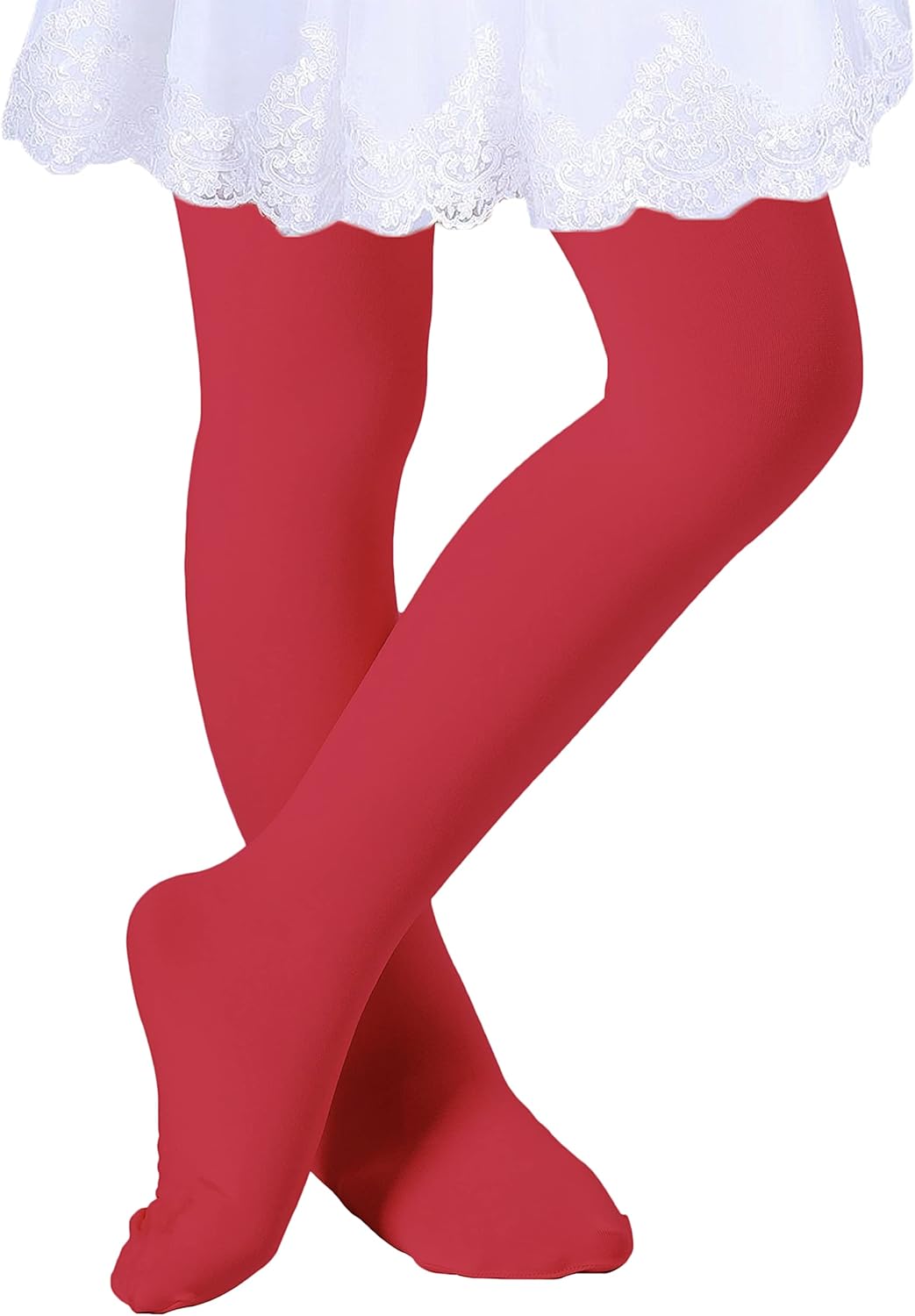 Thumbnail 6 de DIPUG Ballet Tights for Girls – Thick, Soft Footed Dance Tights for Toddlers and Kids