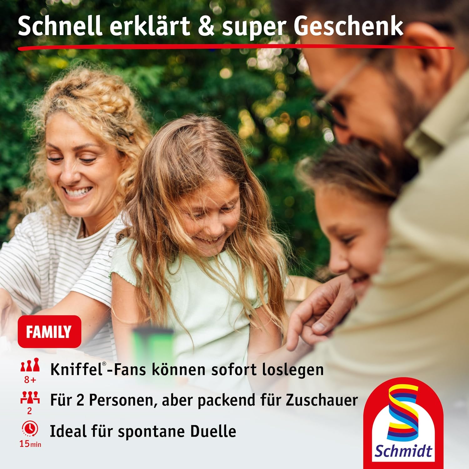 Thumbnail 5 de Schmidt Spiele 49480 Kniffel, Das Duell – Würfelspiel für 2 Personen