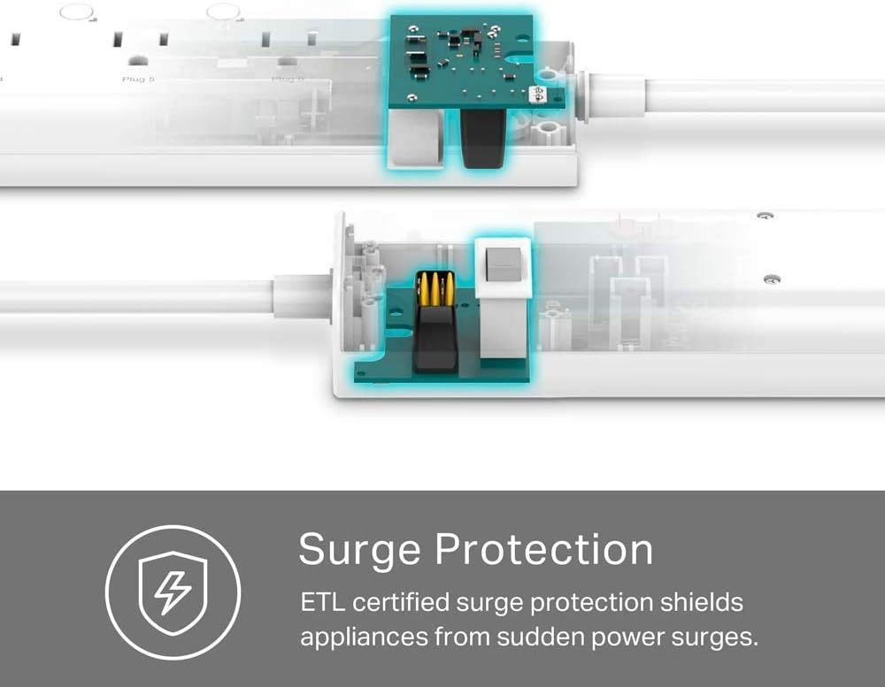 Detalle 2 de Kasa HS300 Smart Power Strip 6-outlet with USB ๐