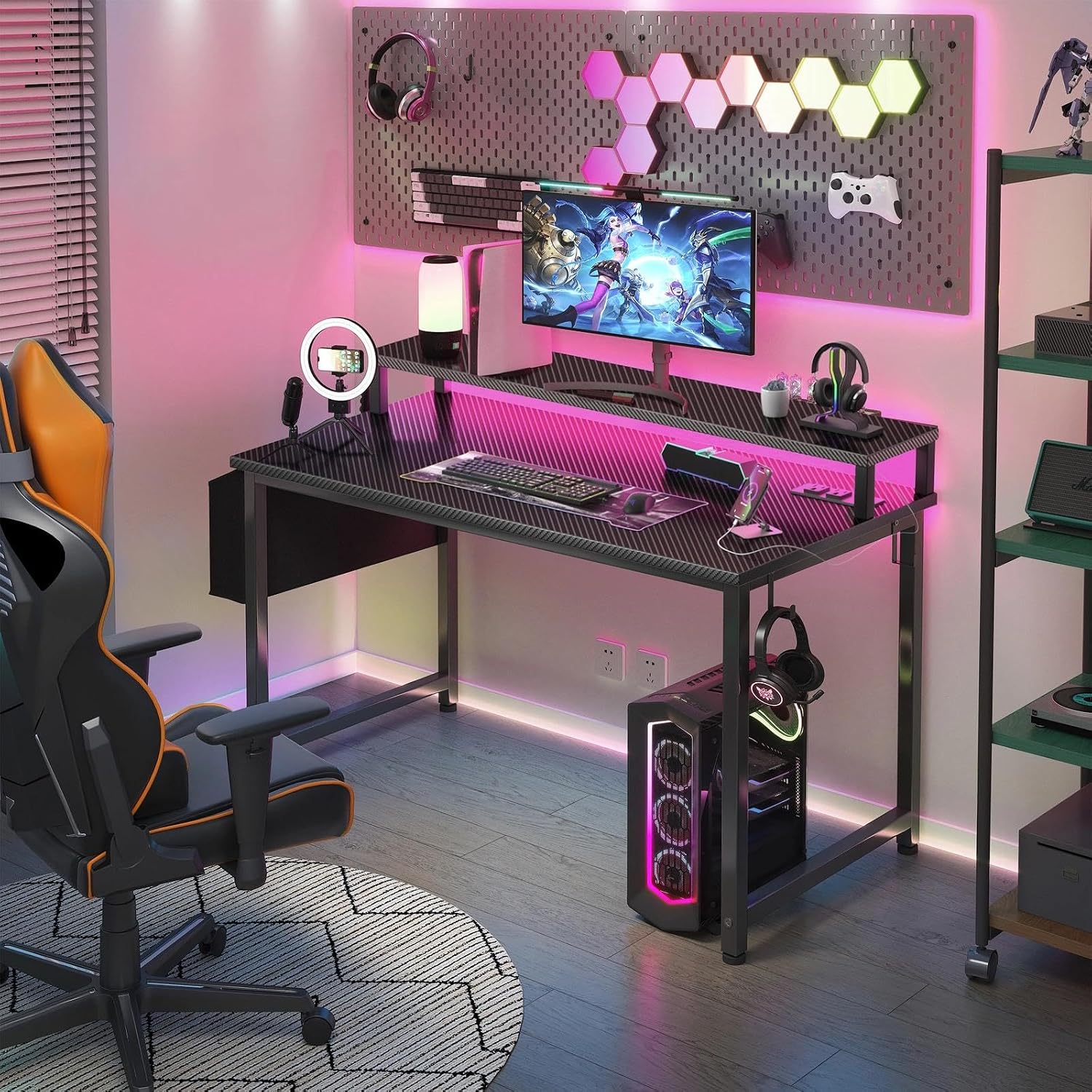 Detalle 2 de Lufeiya Gaming Desk 40 Inch