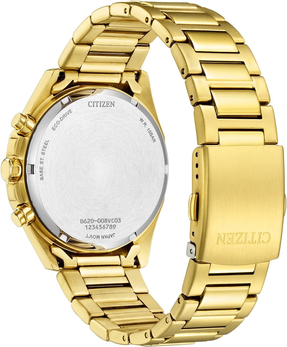 Thumbnail 1 de Citizen CA4592-85A Eco Drive Chronograph – Zuverlässige Quarz-Funkuhr mit solarbetriebenem Antrieb