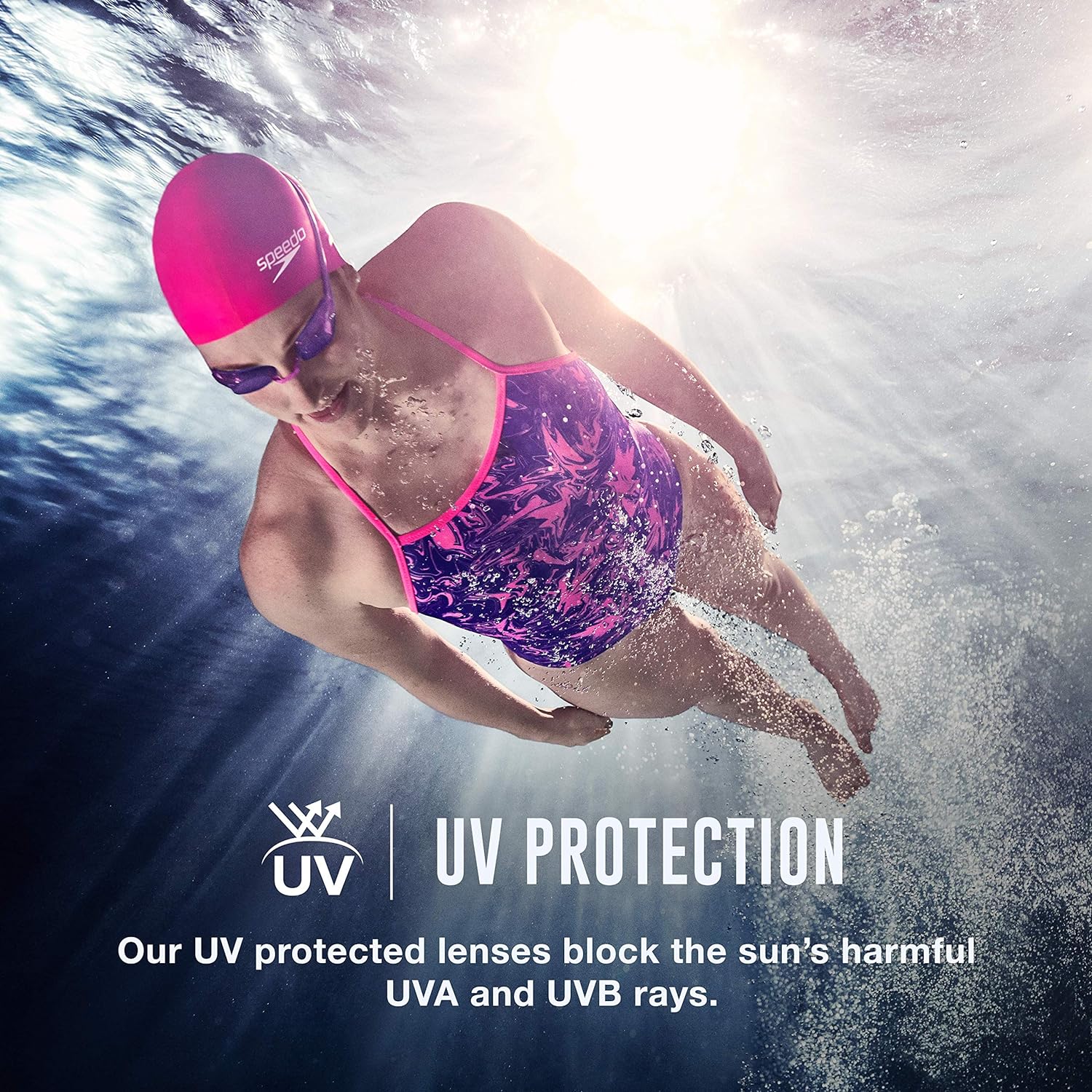 Detalle de Speedo Vanquisher 3.0 Women’s Mirrored Swim Goggles