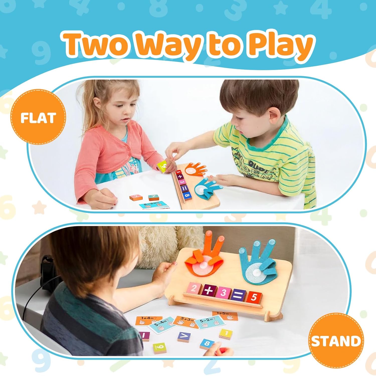 Detalle 2 de CVARRISE Juguetes Montessori Matematicas 3-6 años