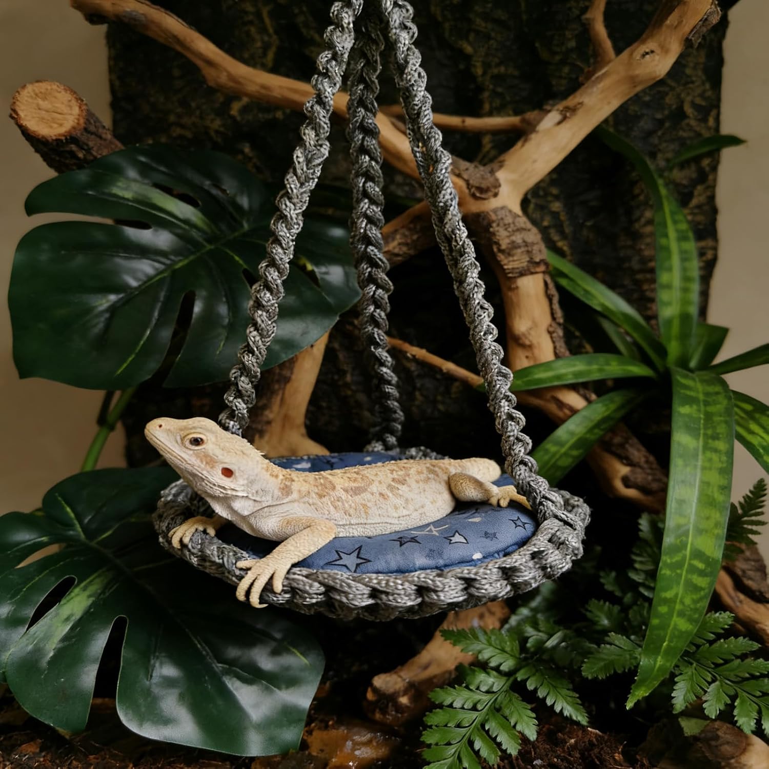 Thumbnail 6 de CQJ Reptile Hammock Swing: Made-for-Relaxation for Small Pets