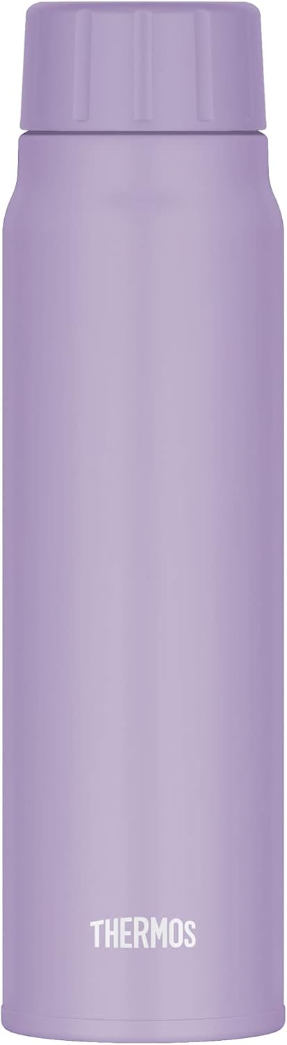 Detalle de サーモス FJK-500 PL 保冷炭酸飲料ボトル 500ml パープル・圧力開放構造