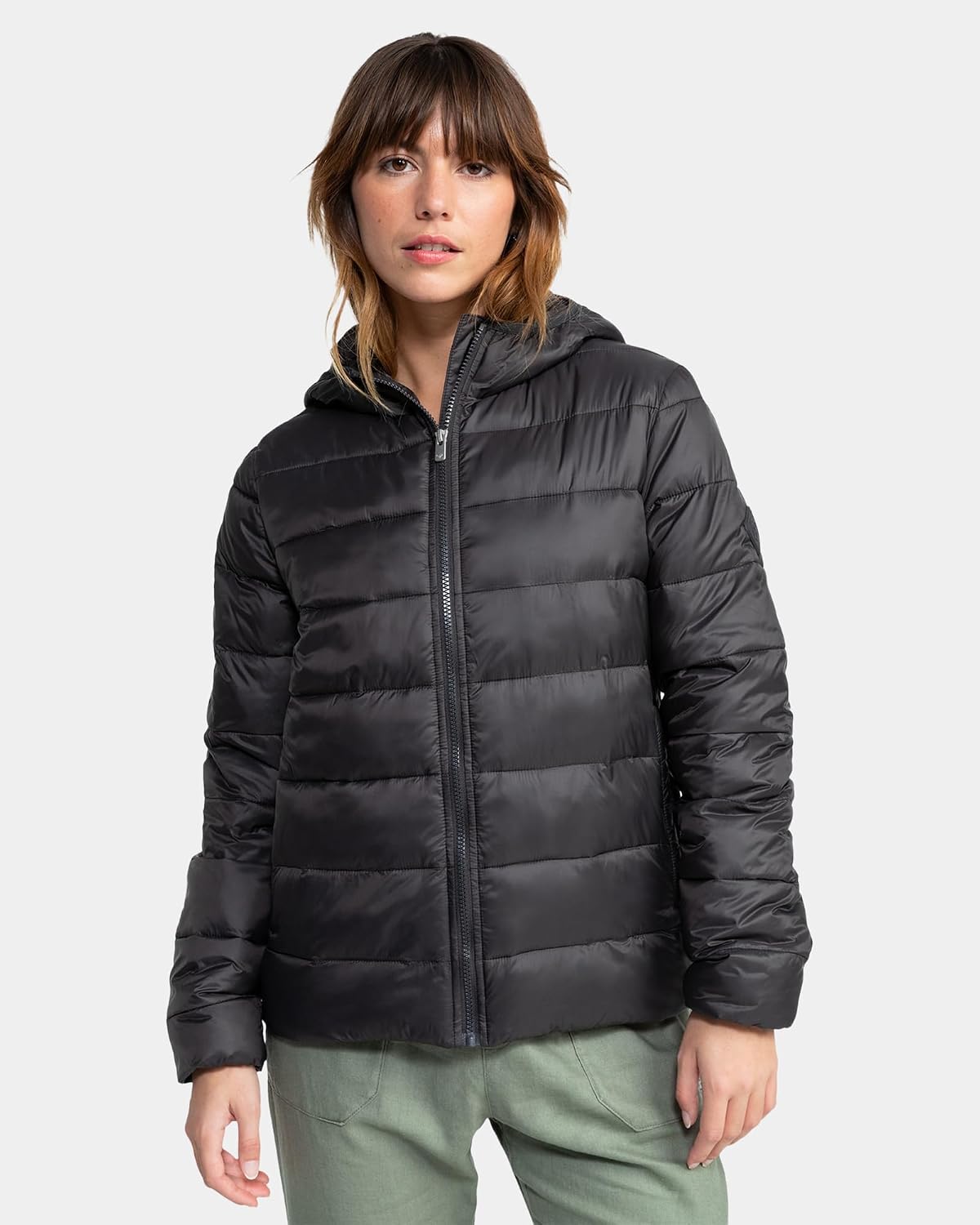 Detalle de Roxy Women's Wind Bliss Hooded Jacket (Pack of 1)