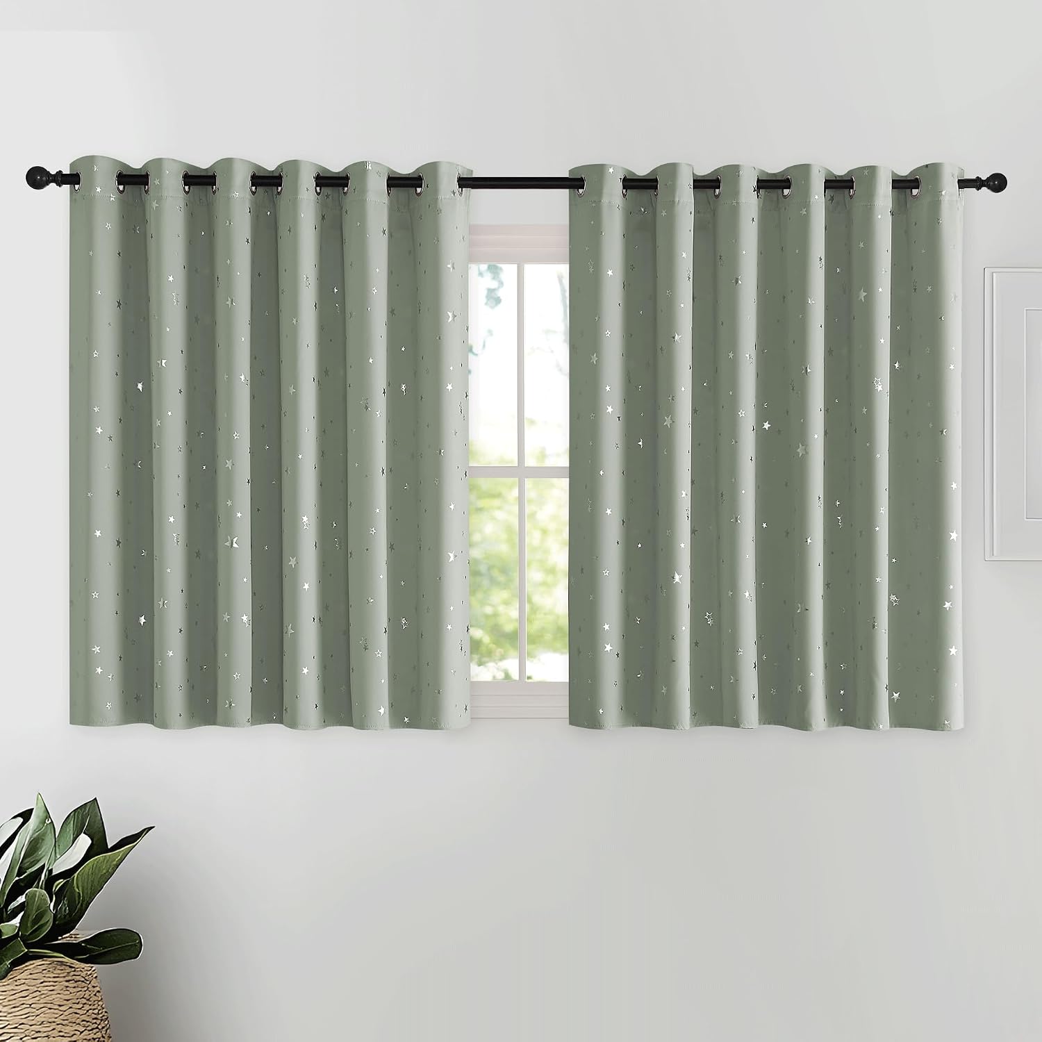 Thumbnail 6 de PONY DANCE Nursery blackout curtains W90