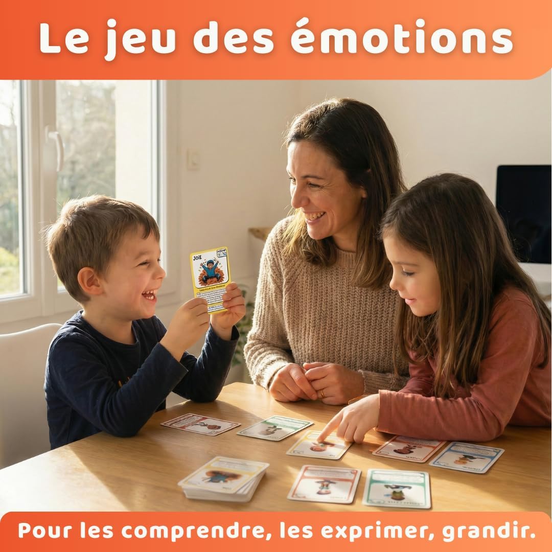 Thumbnail 1 de EmoKids Jeu des Émotions 55 cartes