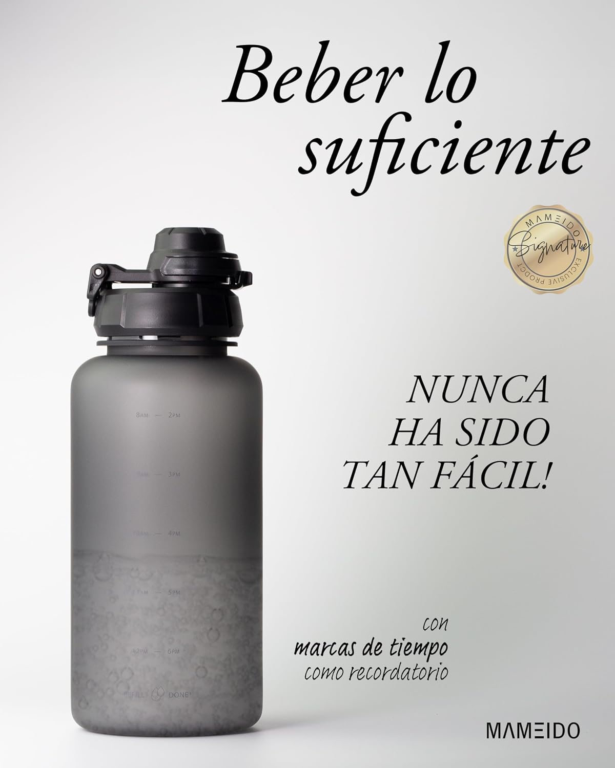 Thumbnail 1 de MAMEIDO Botella con pajita 1 litro