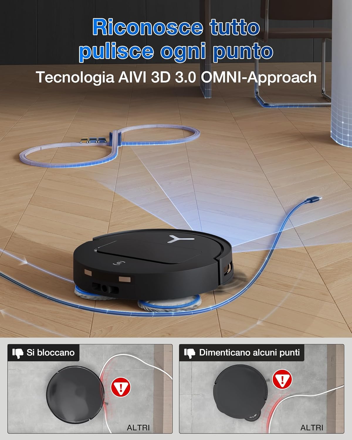 Thumbnail 3 de ECOVACS DEEBOT T50 PRO OMNI Gen2 21000 Pa
