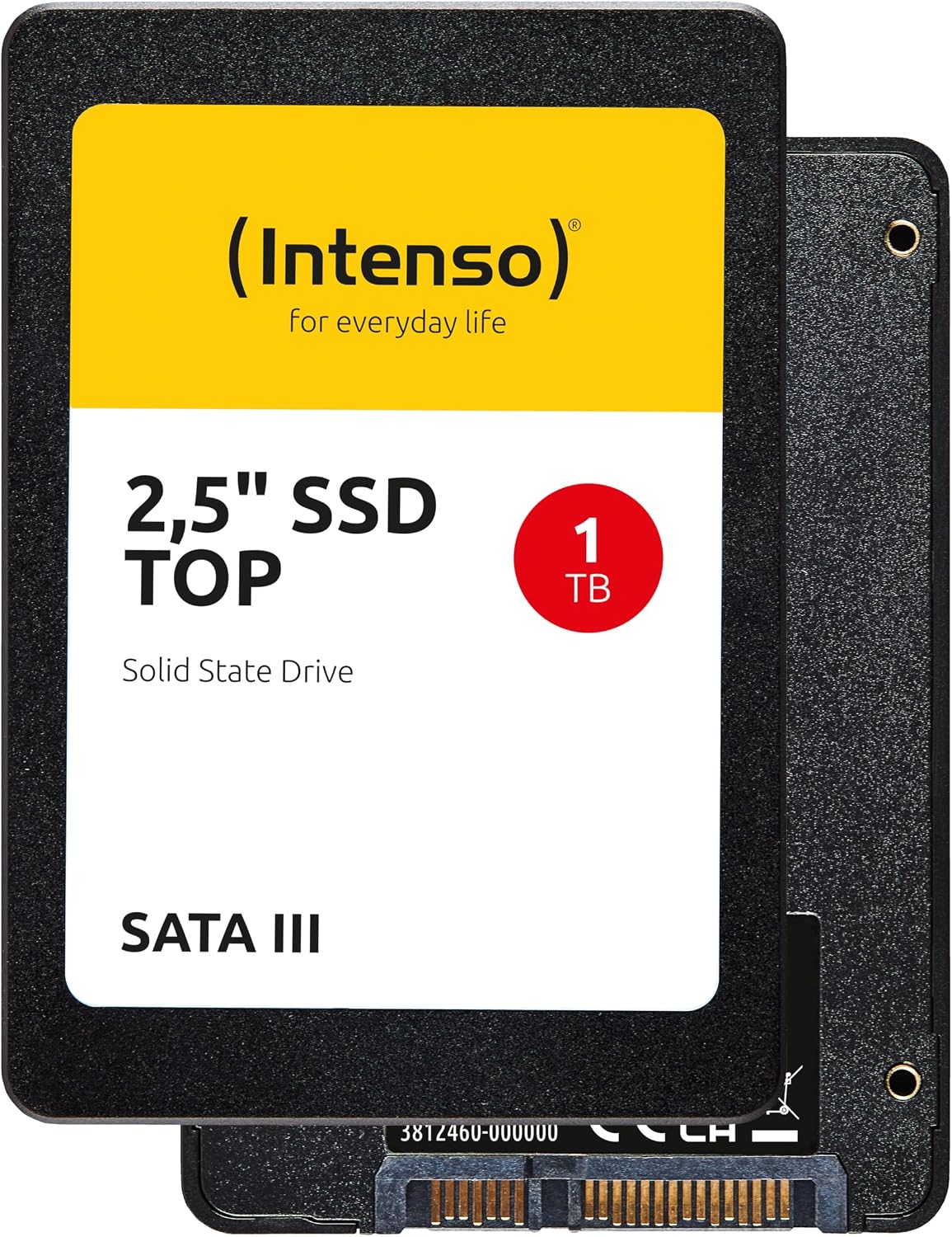 Detalle de Intenso 3812460 Sata III Top Performance – SSD 2,5 cala, 1 TB, SATA 6 Gb/s