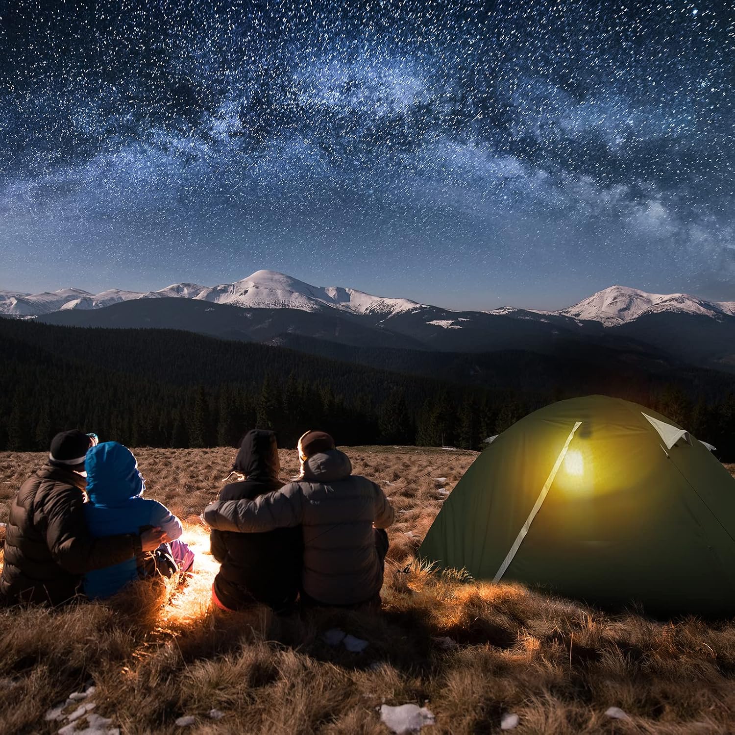 Thumbnail 6 de Bessport Zelt 1–3 Personen: Ultraleichtes Kuppelzelt für Wandern und Camping