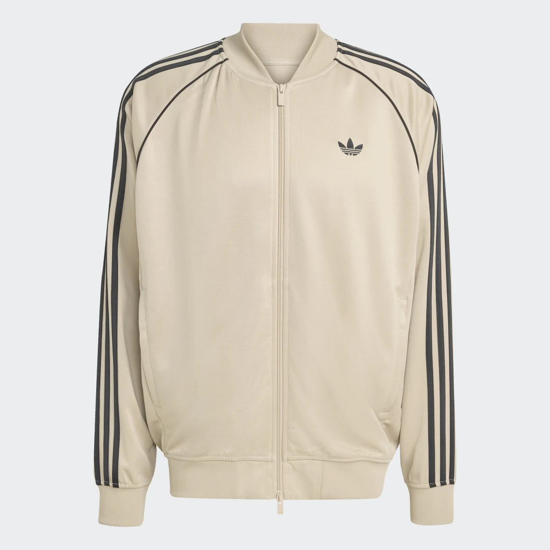 Thumbnail 3 de Adidas SST Adicolor Classics, chaqueta deportiva holgada beige