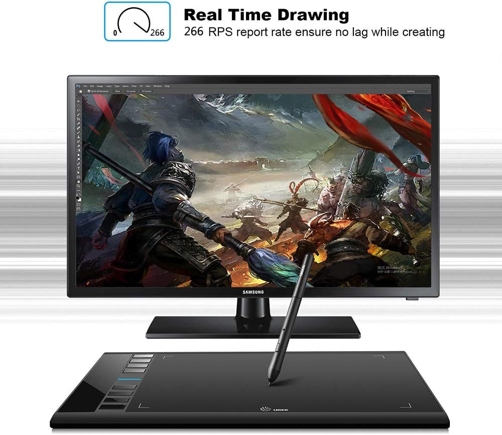 Thumbnail 5 de Ugee M708 10x6in drawing tablet