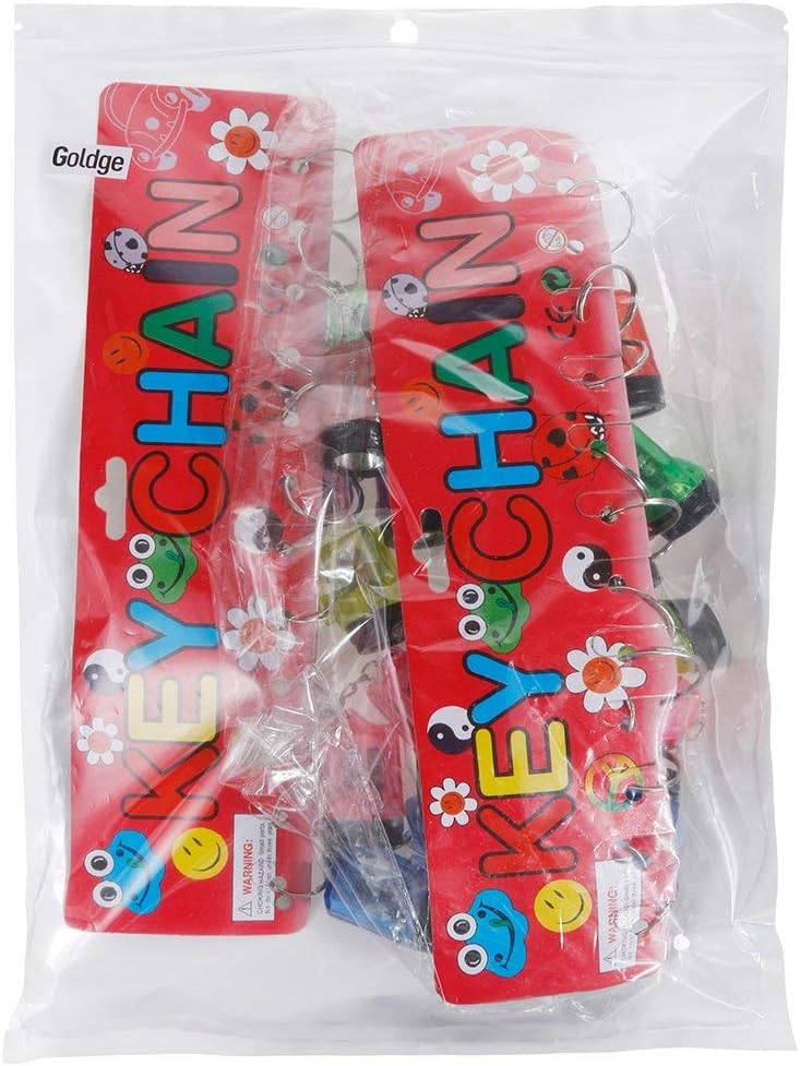 Thumbnail 6 de GOLDGE Mini torce LED portachiavi 24 pezzi, compatte e colorate