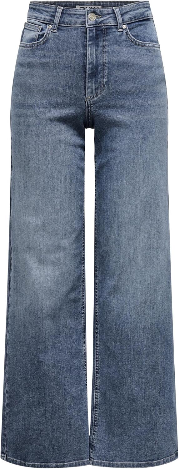 Thumbnail 5 de ONLY Wide Fit Jeans ONLMADISON vita alta gamba larga