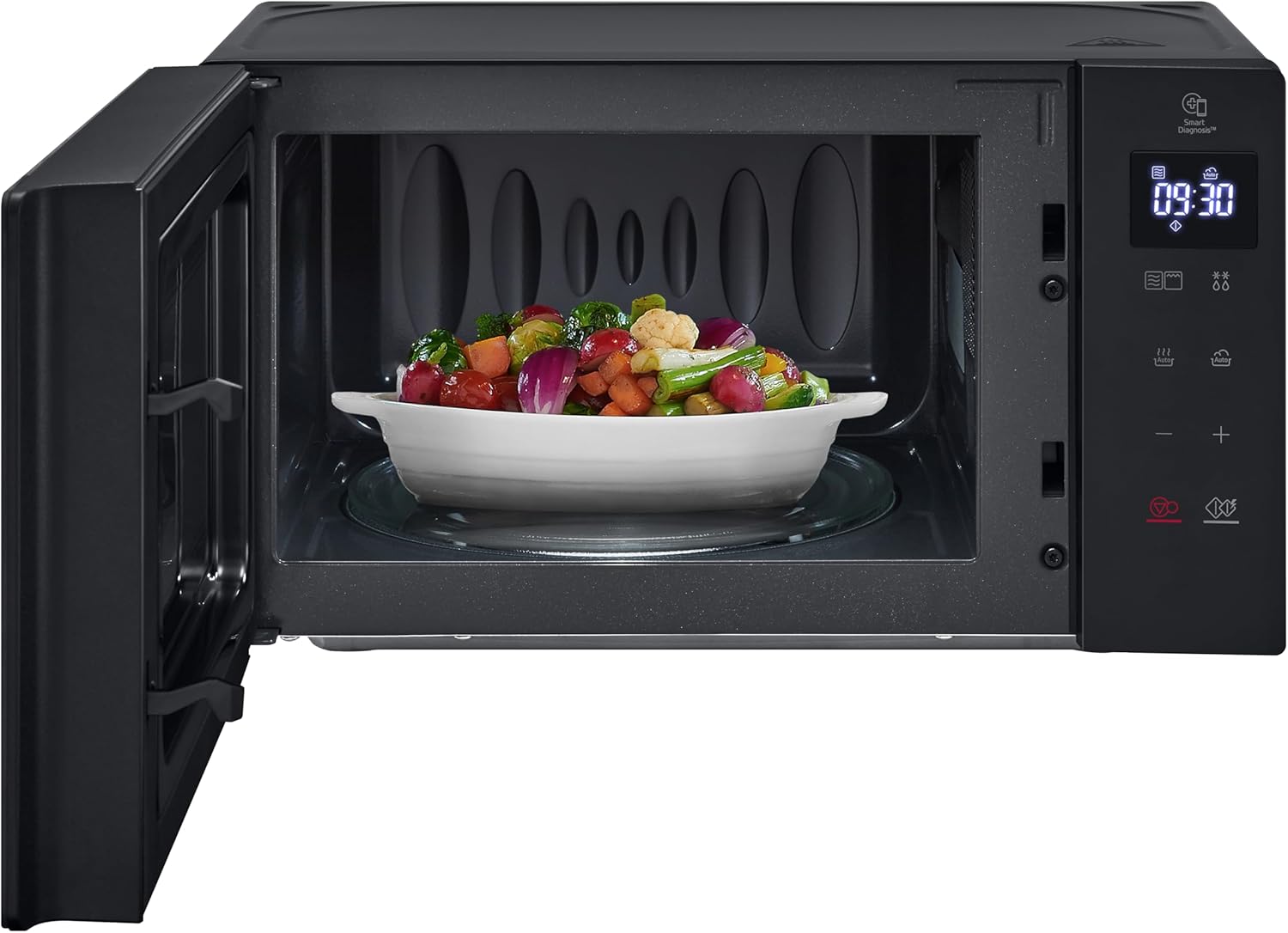 Thumbnail 1 de LG MH6032GAS microonde con grill da 20 litri 700 W: timer, orologio e Smart Diagnosis