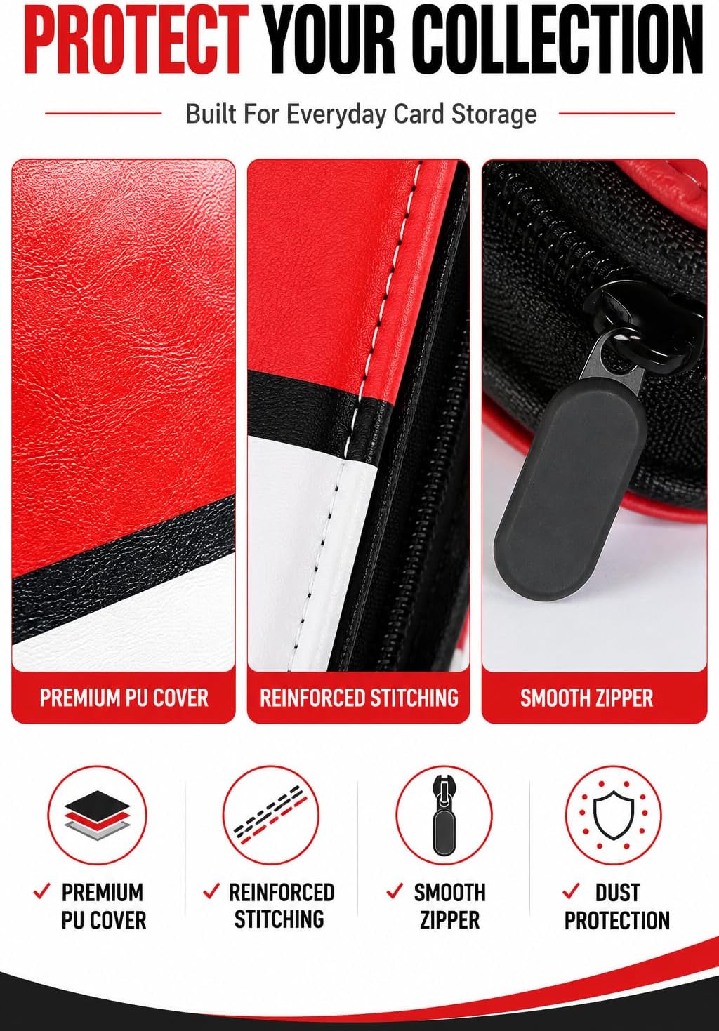 Detalle 1 de Fweel Trading Card Binder