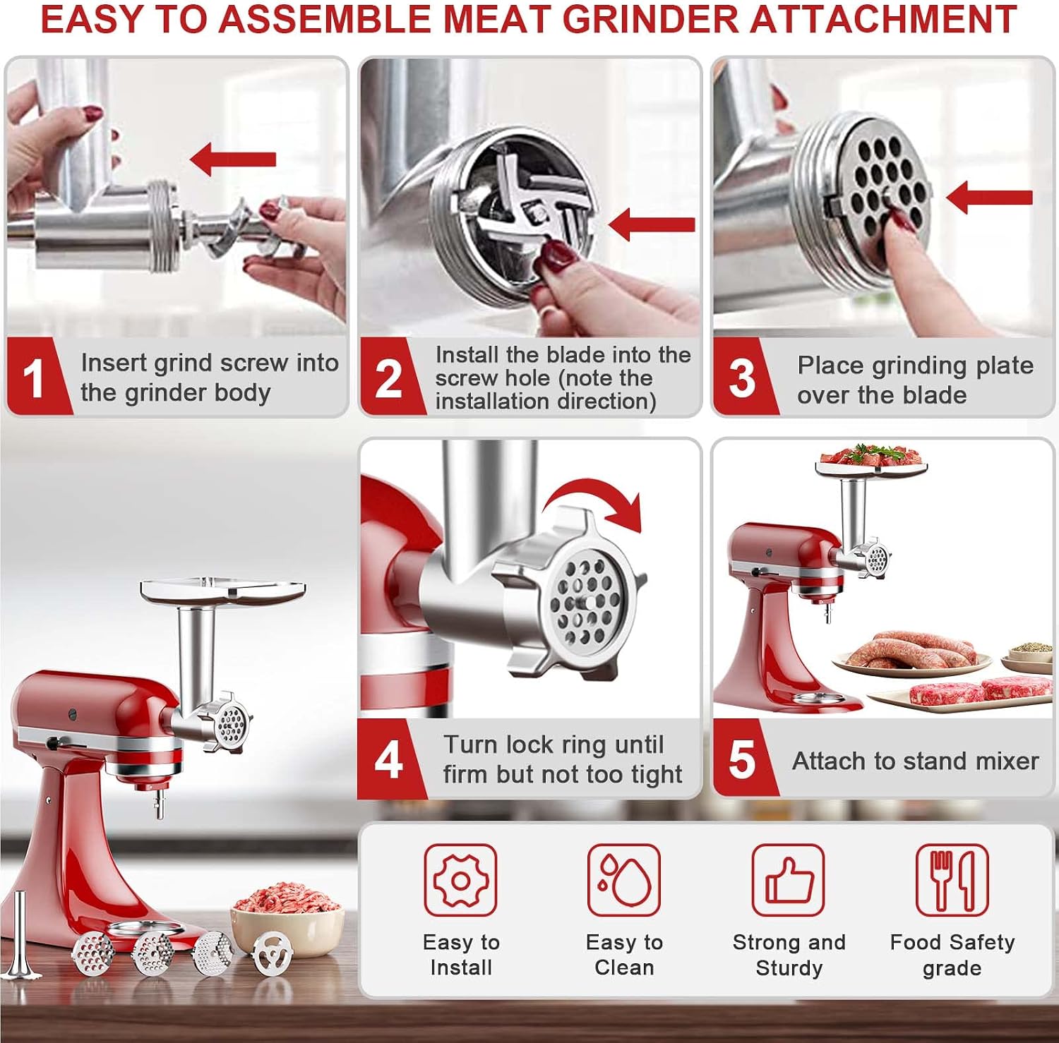 Thumbnail 3 de Cofun Meat Grinder 3mm 🥩