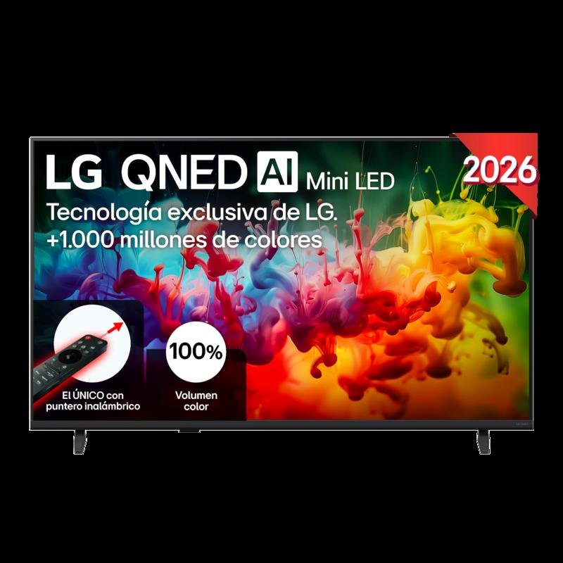 Thumbnail 2 de LG QNED 43QNED72B6B 43" 4K UltraHD: televisor Mini LED compacto para dormitorios y cocinas