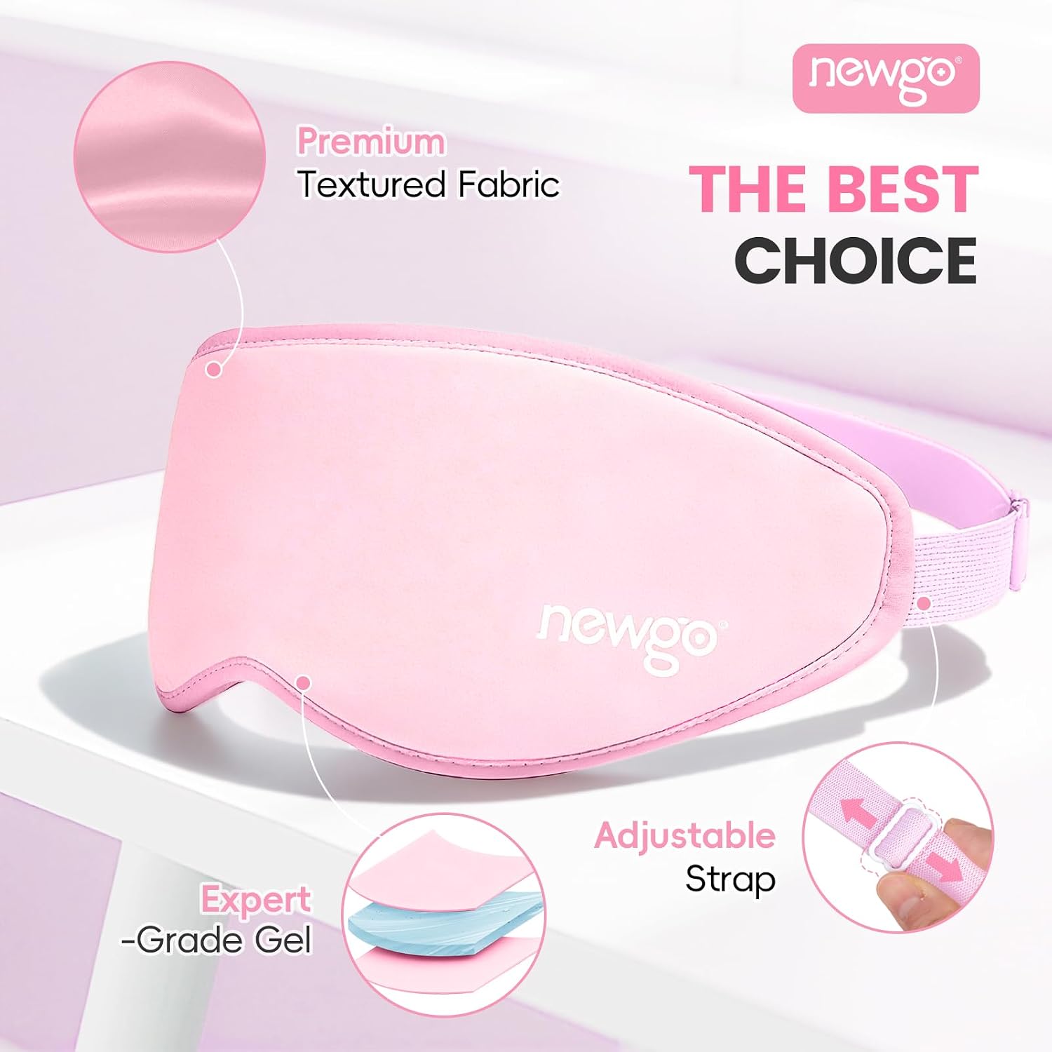 Thumbnail 4 de NEWGO Cooling Gel Eye Mask for Puffiness and Dark Circles 💆♂️?⏺