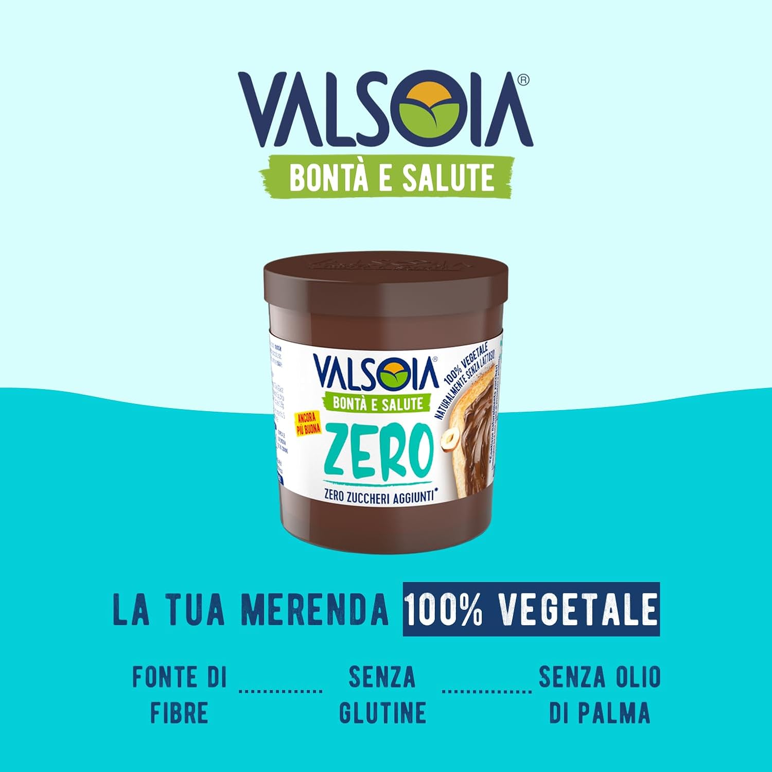 Thumbnail 3 de Valsoia Crema Vegetale Nocciole 200 g 🍫