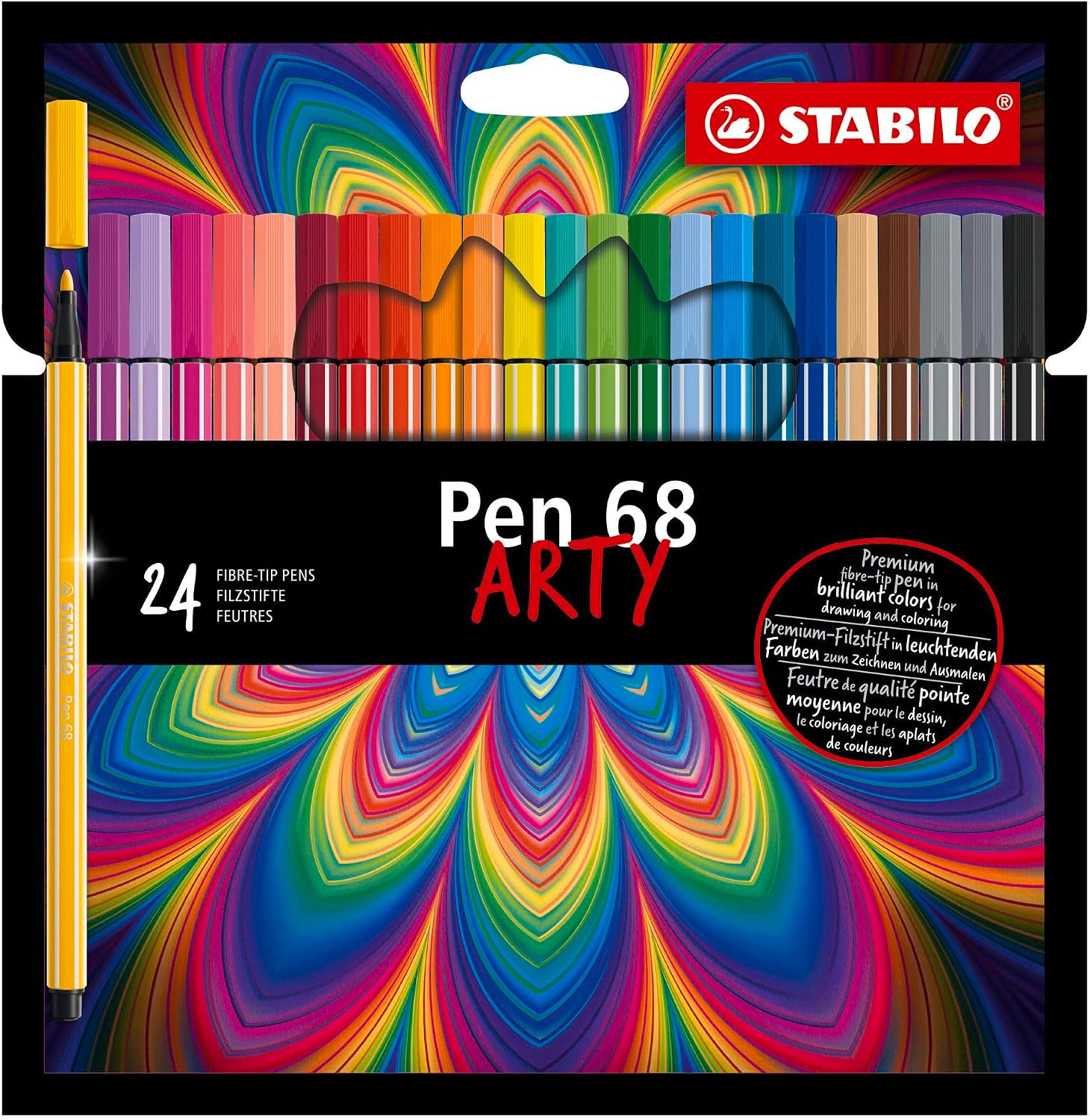 Thumbnail 3 de STABILO Pen 68 Premium-Filzstift 25er 🖊