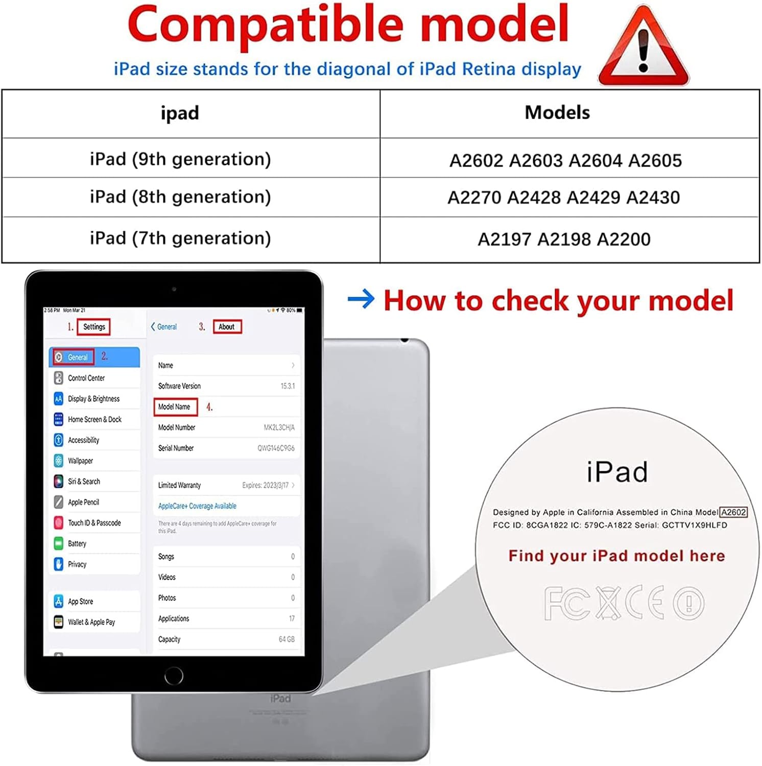 Detalle 2 de XZC Displayschutzfolie für iPad 9