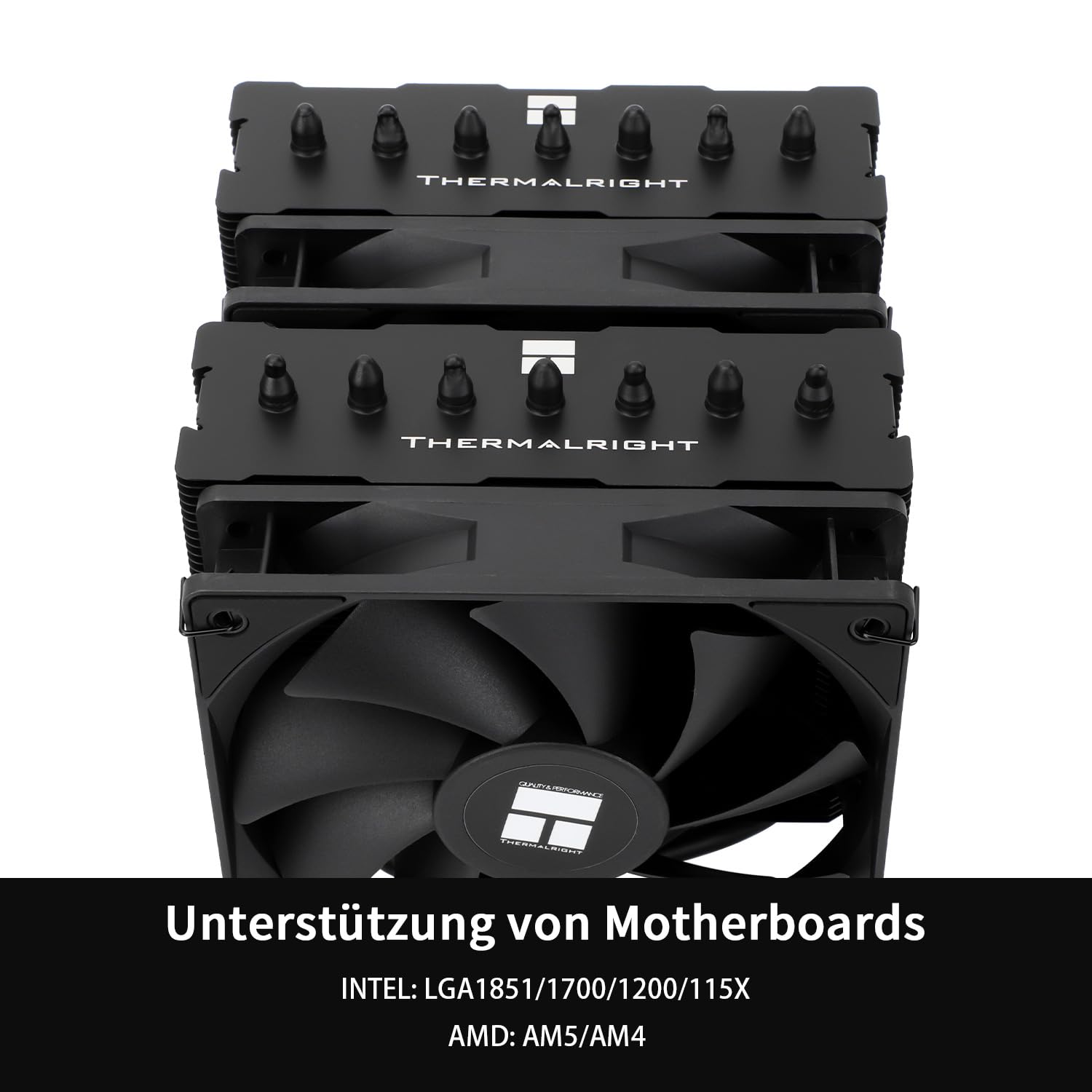 Detalle de Thermalright Phantom Spirit 120 SE BLACK 154 mm