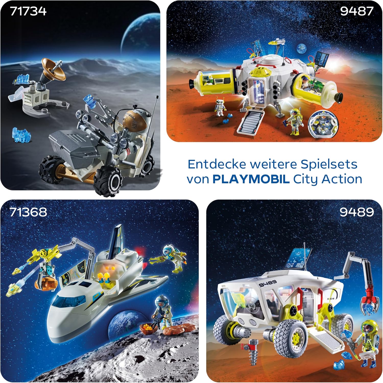 Thumbnail 6 de PLAYMOBIL Space ESA Mars-Forschungsrakete 72011 – Modulares Weltraum‑Set ab 4 Jahren