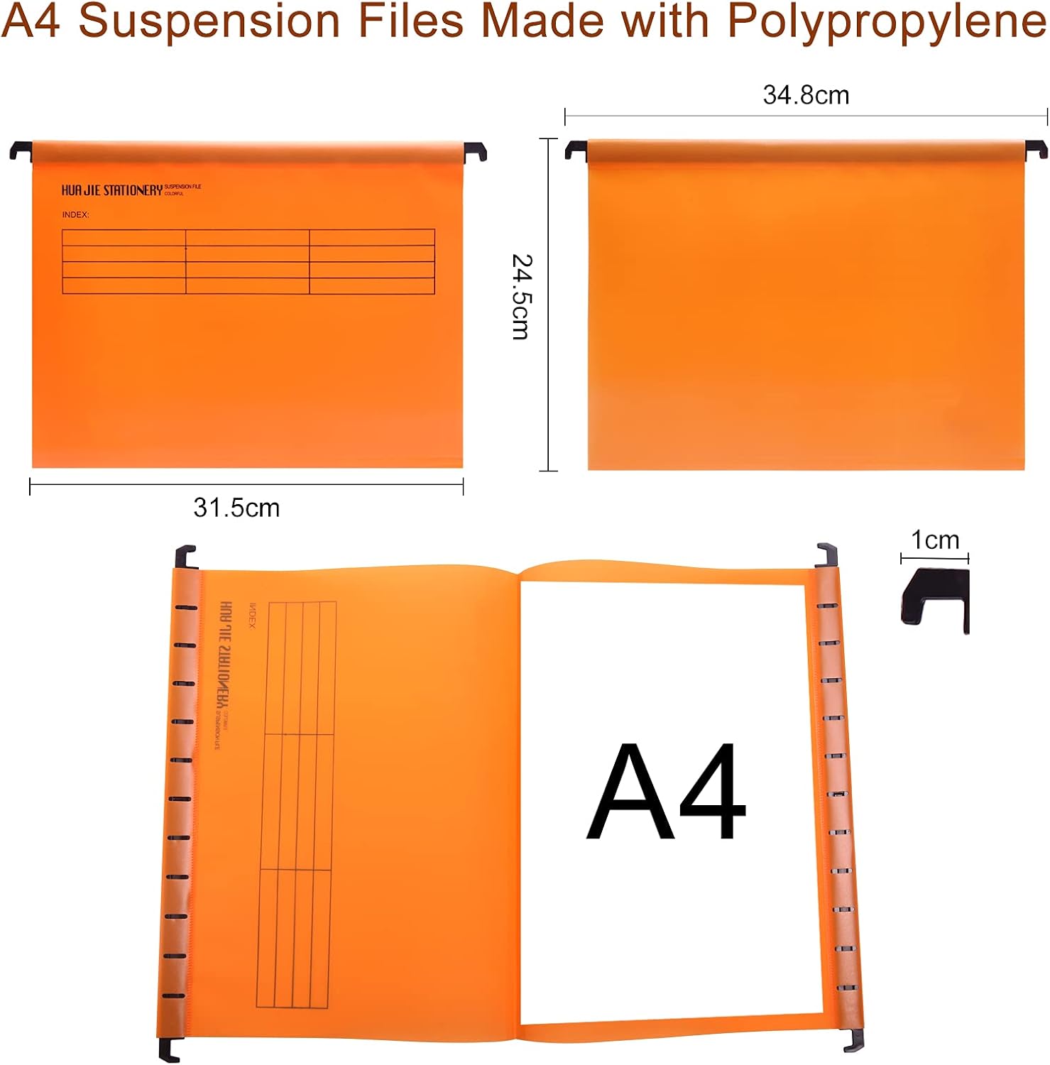 Thumbnail 1 de Cartelle sospese A4 confezione 12 📁