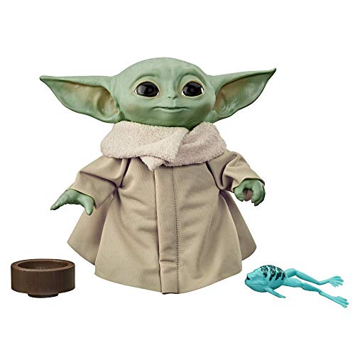 Detalle de Hasbro Star Wars: Peluche parlante de El Niño (The Mandalorian) con sonidos y accesorios